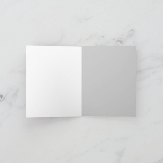 Carte pour notes de sourire de zèbre (Intérieur)