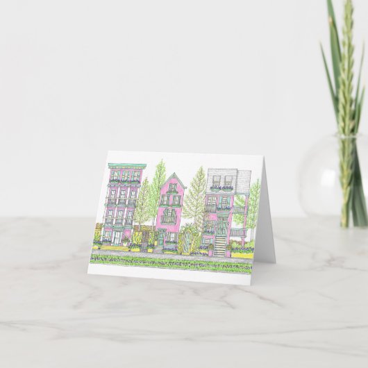Carte pour notes de Southern Spring City (Devant)