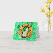 Carte pour notes de Spirella (Fleur jaune)