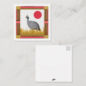 Carte pour notes de style carte postale de la sauv (Devant / Derrière)
