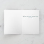 Carte pour notes de sucreries d'anniversaire (Intérieur)