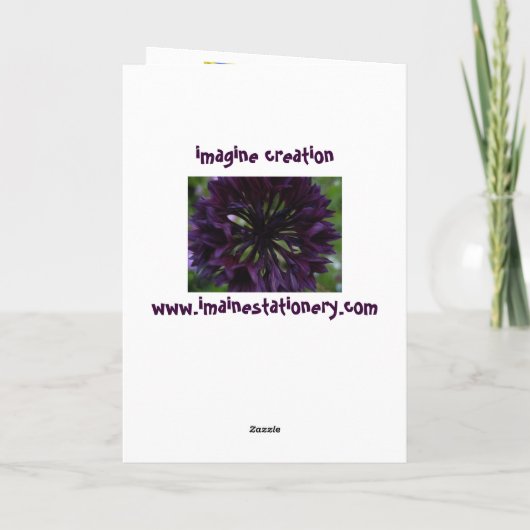 carte pour notes de tournesol (Dos)