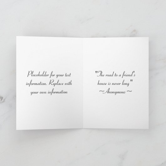 Carte pour notes de vérité de Sojourner (Intérieur)