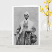 Carte pour notes de vérité de Sojourner (Fleur jaune)