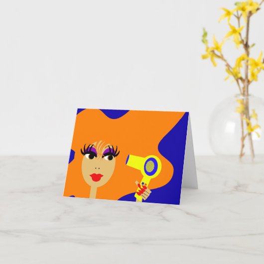 Carte pour notes de visage d'art de bruit (Fleur jaune)