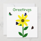 Carte pour notes de voeux (Devant)