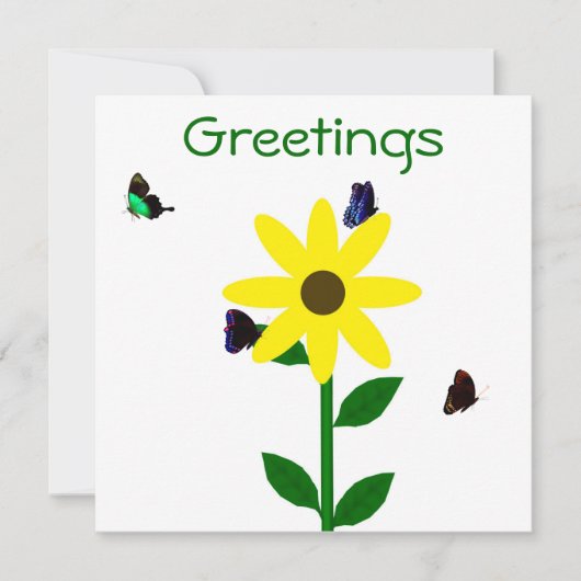 Carte pour notes de voeux (Devant)