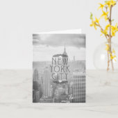 Carte pour notes de voyage de splendeur d'art déco (Fleur jaune)