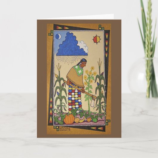 Carte pour notes de "Wamanje Hintewi" (nos (Devant)