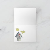 Carte pour notes de Whimsical Birhouses (Intérieur)