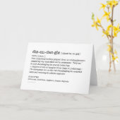 carte pour notes défavorable (Fleur jaune)