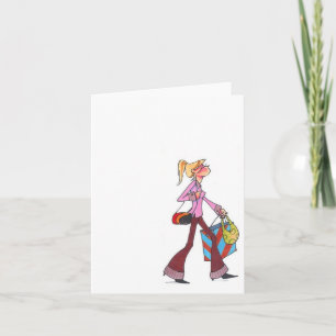 carte pour notes des femmes à l'automne