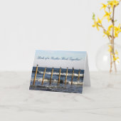 Carte pour notes des postes d'oiseaux (Fleur jaune)