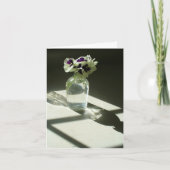 Carte pour notes des volets (Devant)