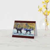 Carte pour notes d'étiquette et de lance (Fleur jaune)