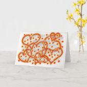 Carte pour notes d'identité (Fleur jaune)