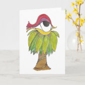 Carte pour notes d'instinct d'emboîtement (Fleur jaune)