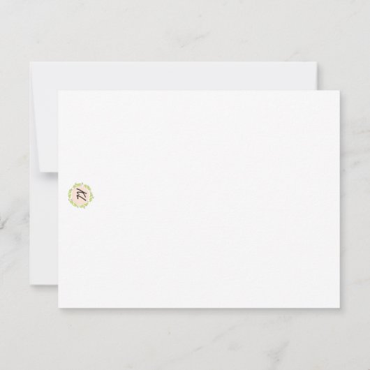 Carte pour notes d'obligations à âme (Dos)