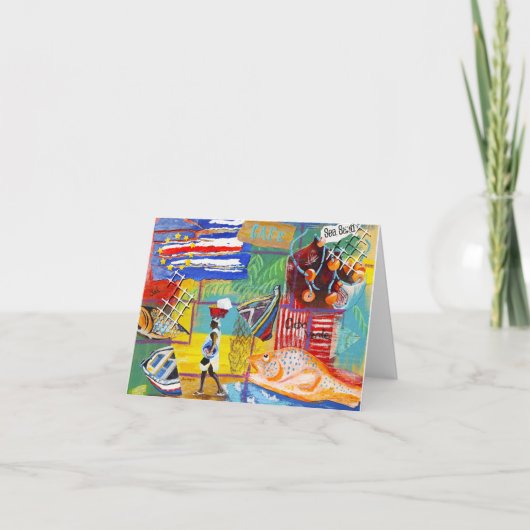 Carte pour notes du Cap Vert (Devant)