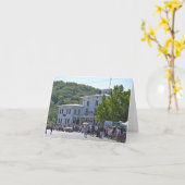 Carte pour notes du centenaire du pont Goodspeed (Fleur jaune)