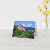 Carte pour notes du Colorado (Fleur jaune)