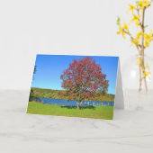 Carte pour notes du Connecticut (Fleur jaune)