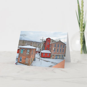 Carte pour notes du Connecticut de Collinsville