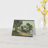 Carte pour notes du dépôt ferroviaire de Collinsvi (Fleur jaune)