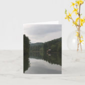 Carte pour notes du lac Burton (Fleur jaune)