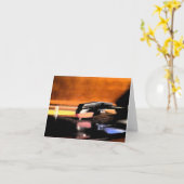 Carte pour notes du lecteur d'enregistrement (Fleur jaune)