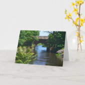 Carte pour notes du pont Clinton (Fleur jaune)