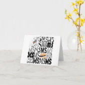 carte pour notes "Effacer MS" (Fleur jaune)