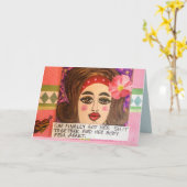 Carte pour notes-elle finalement s'est obtenue (Fleur jaune)