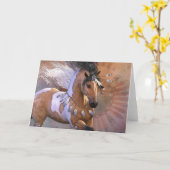 Carte pour notes en plumes d'or (Fleur jaune)