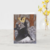 Carte pour notes éternel de danse (Fleur jaune)
