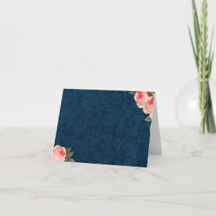 Carte pour notes fait sur commande de mariage