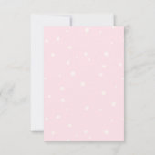 Carte pour notes flamand rose mignon (Dos)