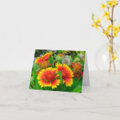 Carte pour notes, FLORAL (PHOTOG) (Fleur jaune)