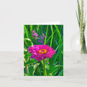 CARTE POUR NOTES, FLORAL (ROSE)