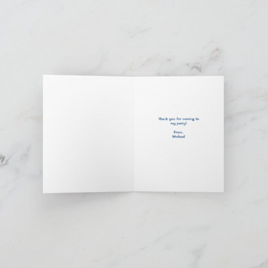 Carte pour notes frais de Merci de patinage de (Intérieur)