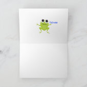 Carte pour notes FROG personnalisé Best Life (Intérieur)