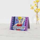 carte pour notes - GI À CETTE ÈRE DÉLUSIONNELLE (Fleur jaune)