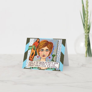 CARTE POUR NOTES-ICI DANS LE SUD, NOUS NE CACHONS 