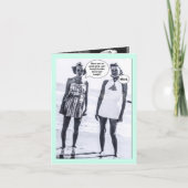 Carte pour notes-il n'y a pas de bonnes filles (Devant)