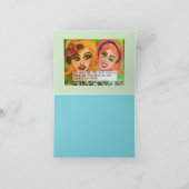 Carte pour notes-il n'y a pas de bonnes filles. Ju (Intérieur)