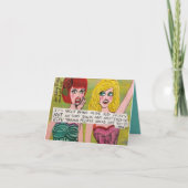 CARTE POUR NOTES-IL S'AGIT D'ÊTRE VIVANT ET FÉROCE (Devant)