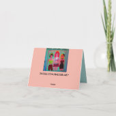 CARTE POUR NOTES-IL Y A UNE BONNE LIGNE ENTRE L'ES (Dos)