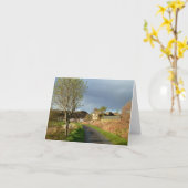 Carte pour notes : Île de paysage de Skye (Fleur jaune)