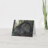 CARTE POUR NOTES INSCRIT - ART ANCIEN (Devant)