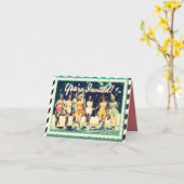 Carte pour notes, invitation (Fleur jaune)